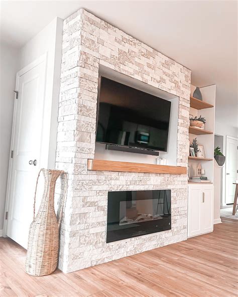 homemade electric fireplace wall plans